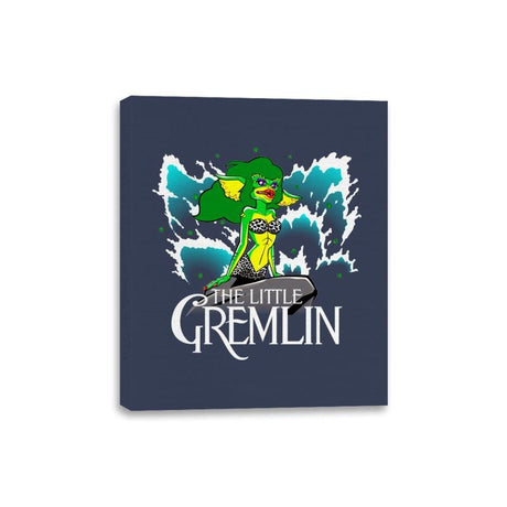 The Little Gremlin - Canvas Wraps Canvas Wraps RIPT Apparel 8x10 / Navy