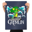 The Little Gremlin - Prints Posters RIPT Apparel 18x24 / Navy
