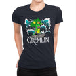 The Little Gremlin - Womens Premium T-Shirts RIPT Apparel Small / Midnight Navy