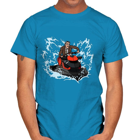 The Little Jet Ski - Mens T-Shirts RIPT Apparel Small / Sapphire