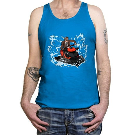 The Little Jet Ski - Tanktop Tanktop RIPT Apparel X-Small / Teal