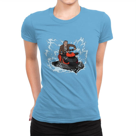 The Little Jet Ski - Womens Premium T-Shirts RIPT Apparel Small / Turquoise