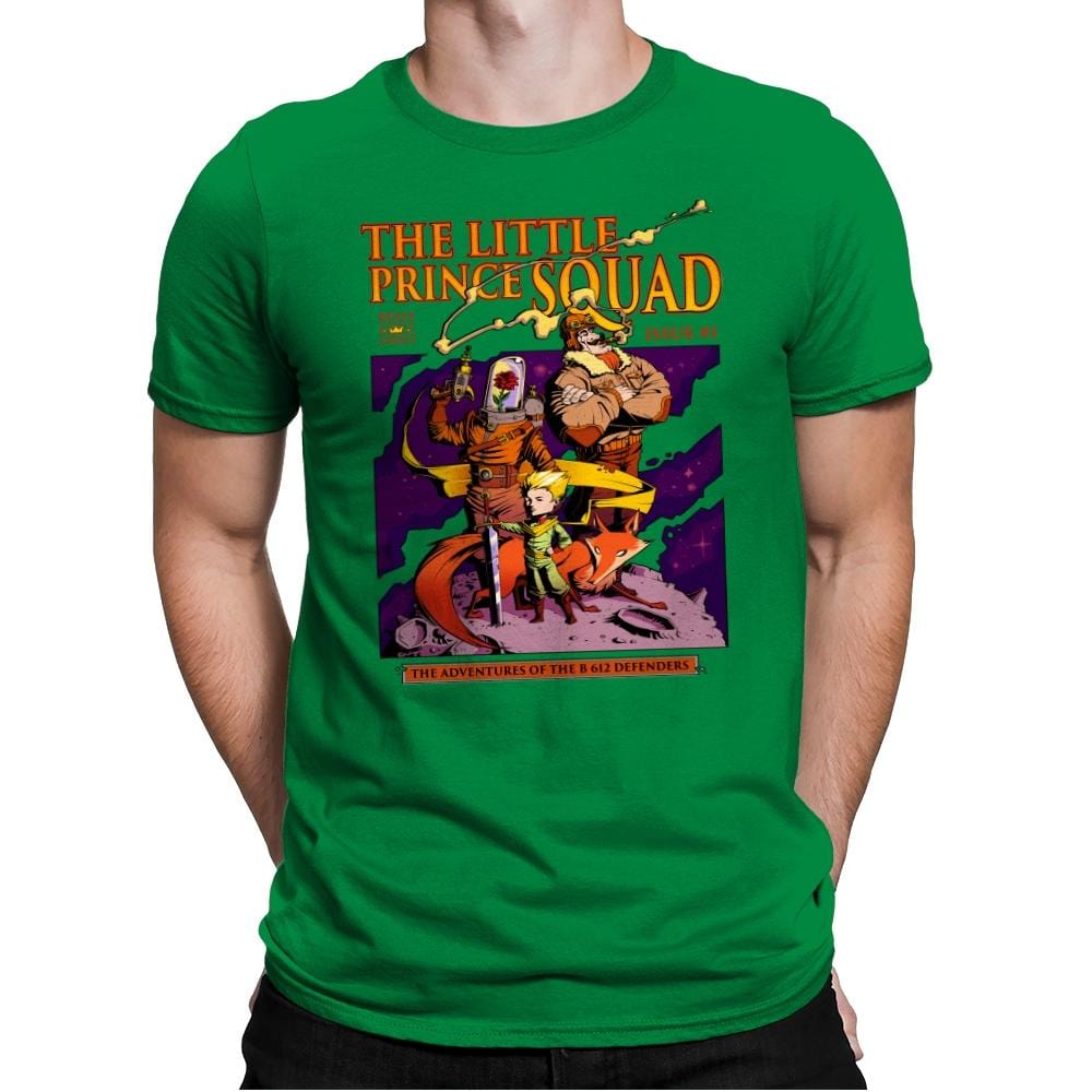 The Little Prince Squad - Mens Premium T-Shirts RIPT Apparel Small / Kelly