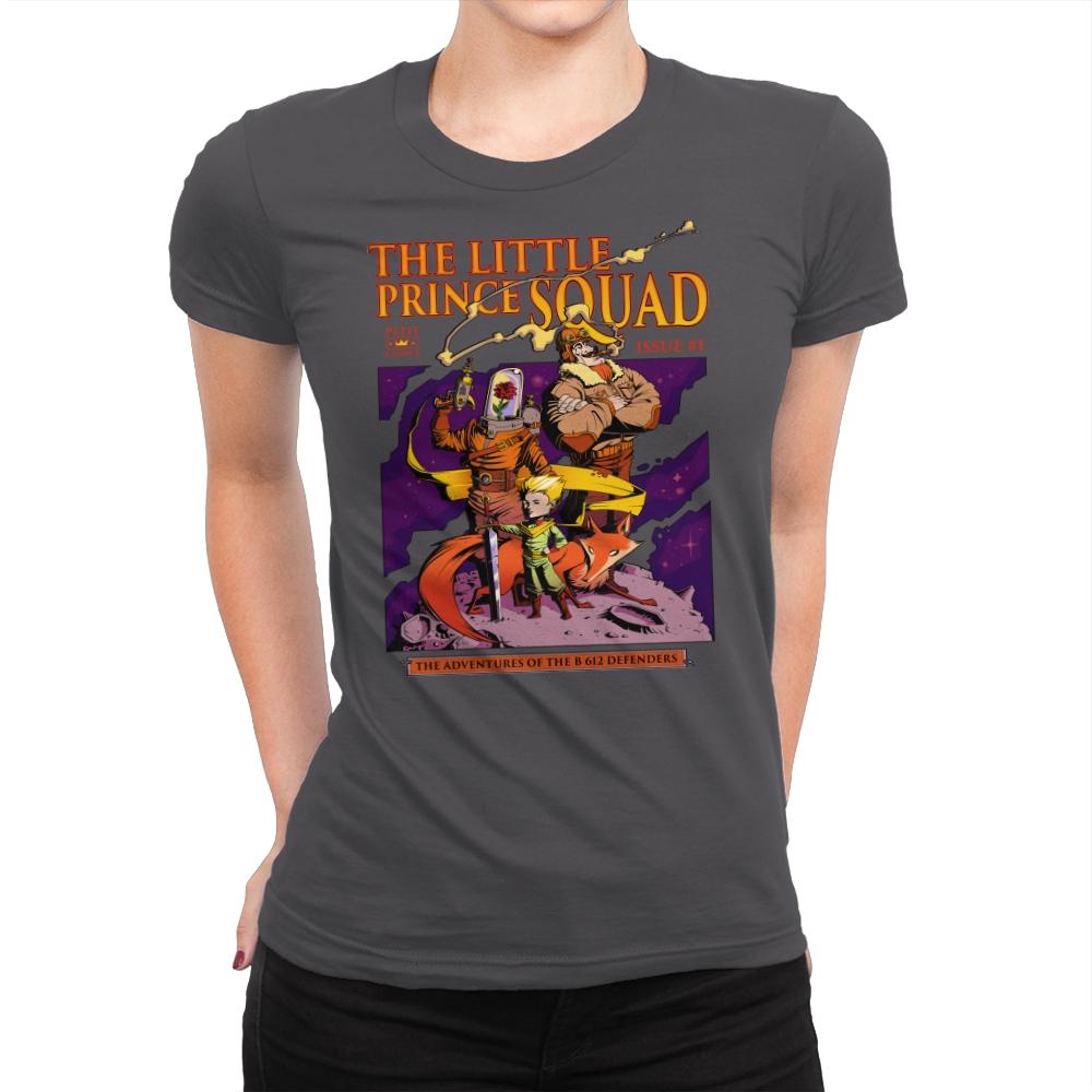 The Little Prince Squad - Womens Premium T-Shirts RIPT Apparel Small / Heavy Metal