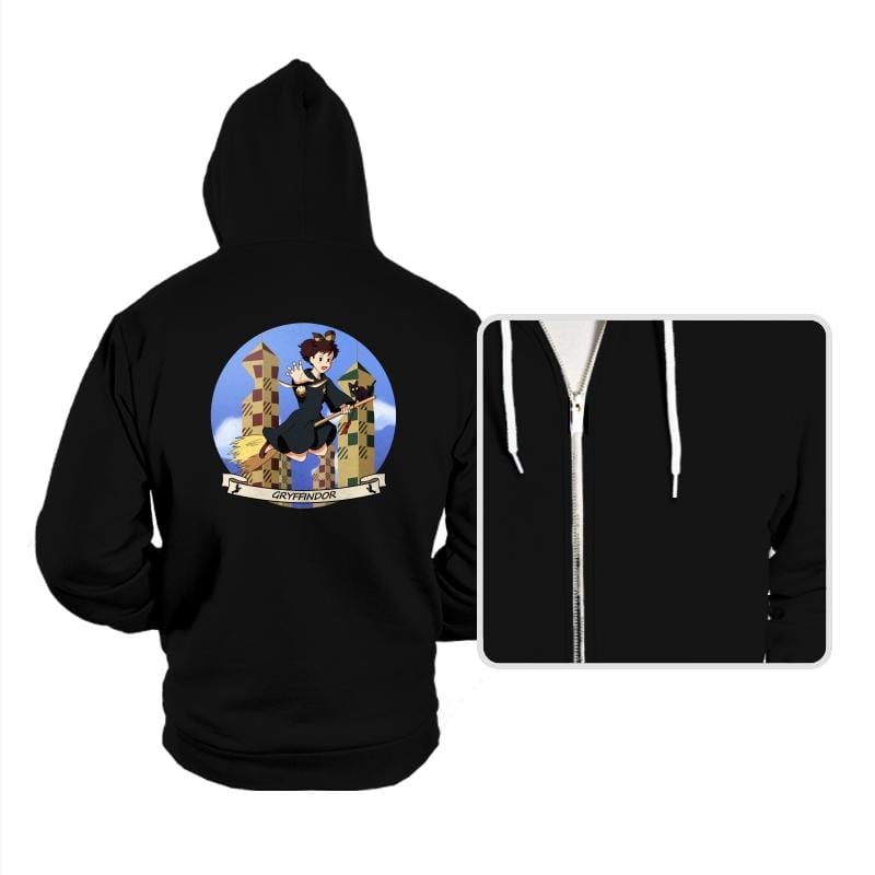 The Little Witch Plays - Hoodies Hoodies RIPT Apparel Small / Black