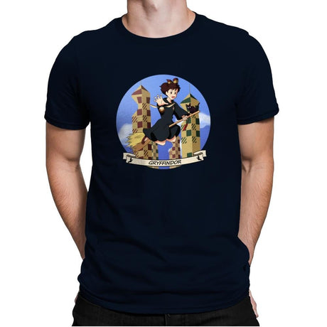The Little Witch Plays - Mens Premium T-Shirts RIPT Apparel Small / Midnight Navy