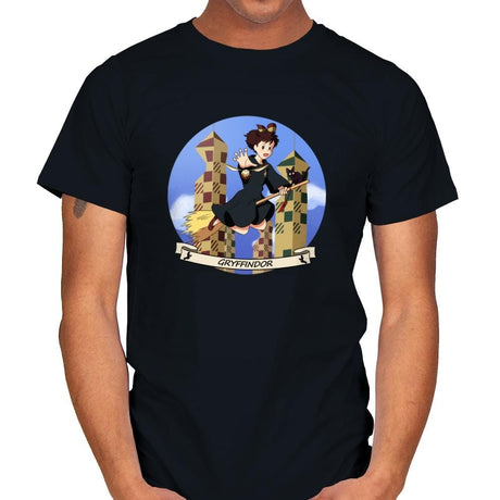 The Little Witch Plays - Mens T-Shirts RIPT Apparel Small / Black