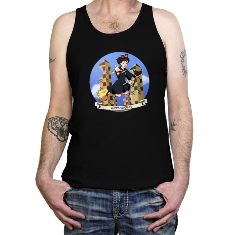 The Little Witch Plays - Tanktop Tanktop RIPT Apparel X-Small / Black