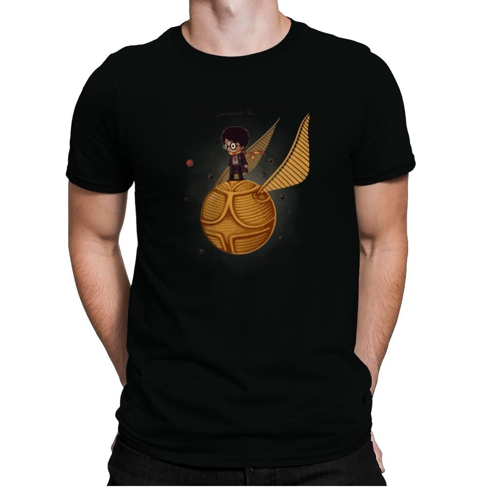 The Little Wizard - Gamer Paradise - Mens Premium T-Shirts RIPT Apparel Small / Black