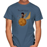 The Little Wizard - Gamer Paradise - Mens T-Shirts RIPT Apparel Small / Indigo Blue