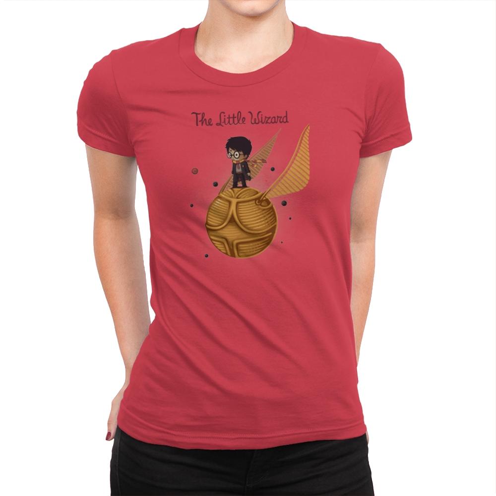 The Little Wizard - Gamer Paradise - Womens Premium T-Shirts RIPT Apparel Small / Red