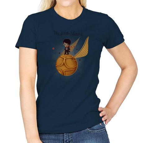 The Little Wizard - Gamer Paradise - Womens T-Shirts RIPT Apparel Small / Navy