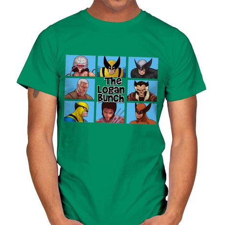 The Logan Bunch - Mens T-Shirts RIPT Apparel Small / Kelly