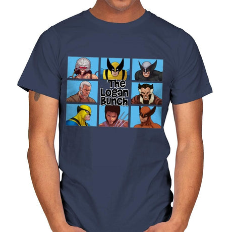 The Logan Bunch - Mens T-Shirts RIPT Apparel Small / Navy