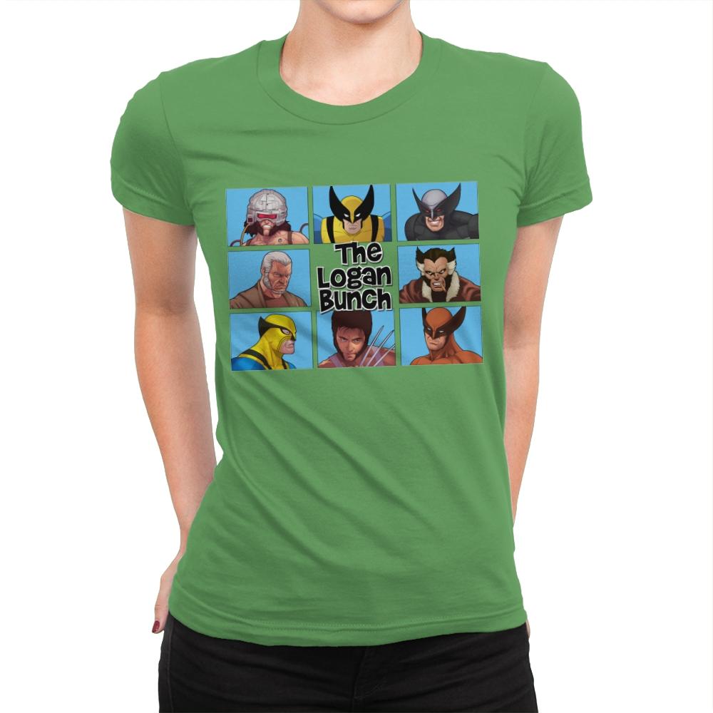 The Logan Bunch - Womens Premium T-Shirts RIPT Apparel Small / Kelly