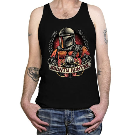The Lone Bounty Hunter - Tanktop Tanktop RIPT Apparel X-Small / Black