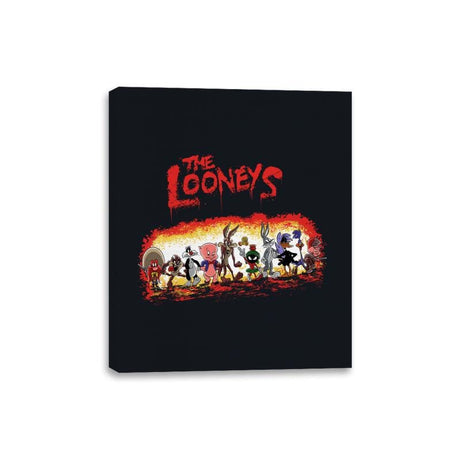 The Looneys - Canvas Wraps Canvas Wraps RIPT Apparel 8x10 / Black