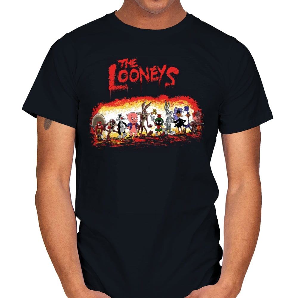 The Looneys - Mens T-Shirts RIPT Apparel Small / Black