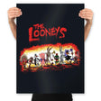 The Looneys - Prints Posters RIPT Apparel 18x24 / Black