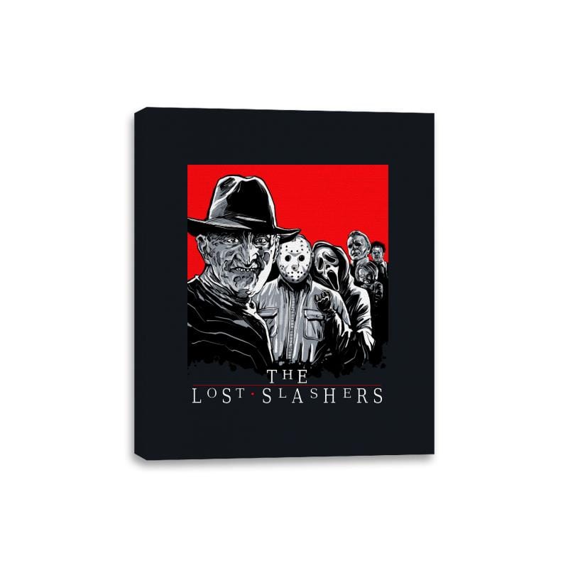 The Lost Slashers - Canvas Wraps Canvas Wraps RIPT Apparel 8x10 / Black