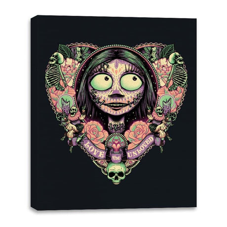 The Lovely Ragdoll - Canvas Wraps Canvas Wraps RIPT Apparel 16x20 / Black