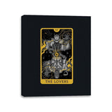 The Lovers - Canvas Wraps Canvas Wraps RIPT Apparel 11x14 / Black