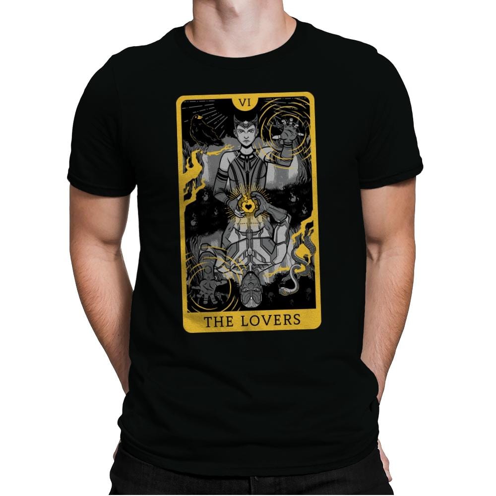 The Lovers - Mens Premium T-Shirts RIPT Apparel Small / Black