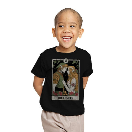 The Lovers - Youth T-Shirts RIPT Apparel X-small / Black