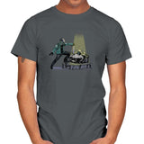 The Machete in the Stone Exclusive - Mens T-Shirts RIPT Apparel Small / Charcoal