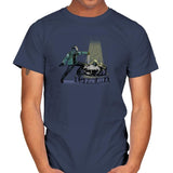 The Machete in the Stone Exclusive - Mens T-Shirts RIPT Apparel Small / Navy