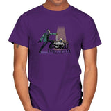 The Machete in the Stone Exclusive - Mens T-Shirts RIPT Apparel Small / Purple