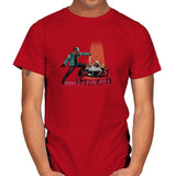 The Machete in the Stone Exclusive - Mens T-Shirts RIPT Apparel Small / Red