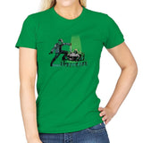 The Machete in the Stone Exclusive - Womens T-Shirts RIPT Apparel Small / Irish Green