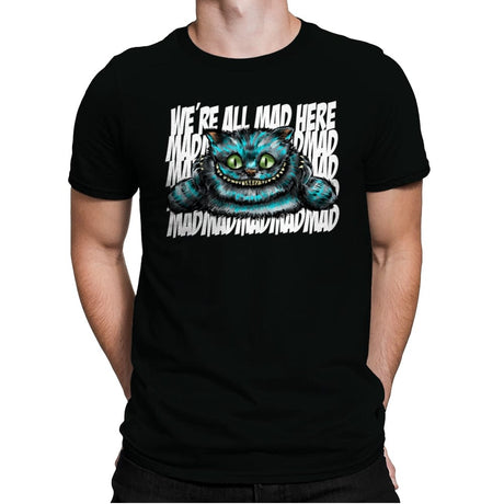 The Mad Joke - Mens Premium T-Shirts RIPT Apparel Small / Black