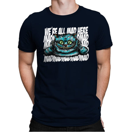 The Mad Joke - Mens Premium T-Shirts RIPT Apparel Small / Midnight Navy