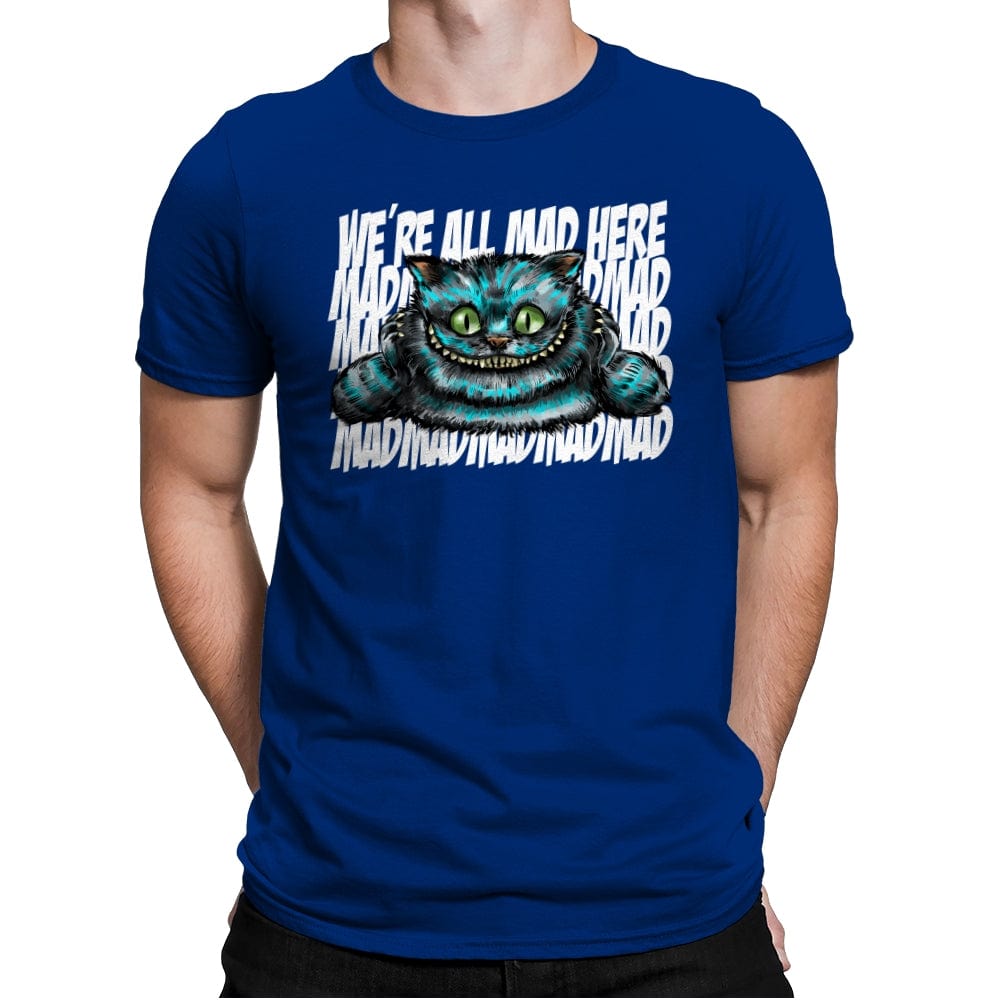 The Mad Joke - Mens Premium T-Shirts RIPT Apparel Small / Royal