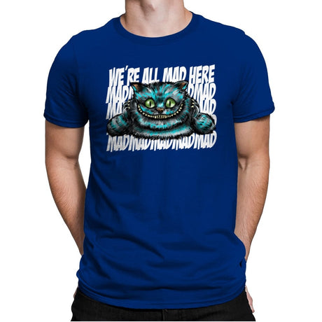 The Mad Joke - Mens Premium T-Shirts RIPT Apparel Small / Royal