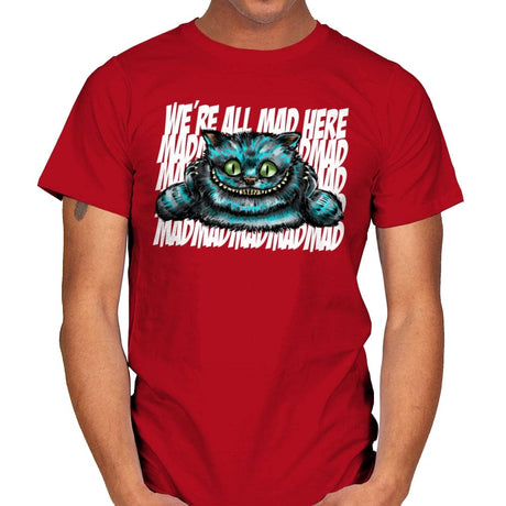The Mad Joke - Mens T-Shirts RIPT Apparel Small / Red