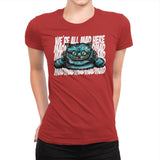 The Mad Joke - Womens Premium T-Shirts RIPT Apparel Small / Red