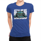 The Mad Joke - Womens Premium T-Shirts RIPT Apparel Small / Royal