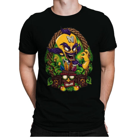 The Mad Scientist - Mens Premium T-Shirts RIPT Apparel Small / Black