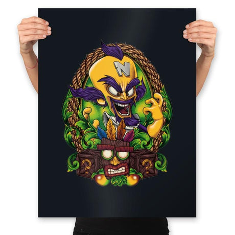 The Mad Scientist - Prints Posters RIPT Apparel 18x24 / Black