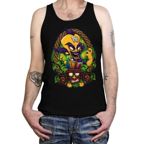 The Mad Scientist - Tanktop Tanktop RIPT Apparel X-Small / Black