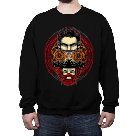 The Madness Equation - Crew Neck Sweatshirt Crew Neck Sweatshirt RIPT Apparel Small / Black