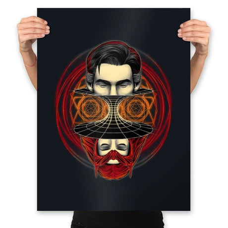 The Madness Equation - Prints Posters RIPT Apparel 18x24 / Black