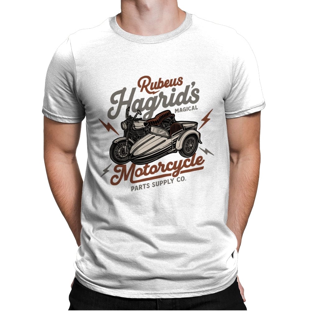 The Magical Motorcycle - Mens Premium T-Shirts RIPT Apparel Small / White