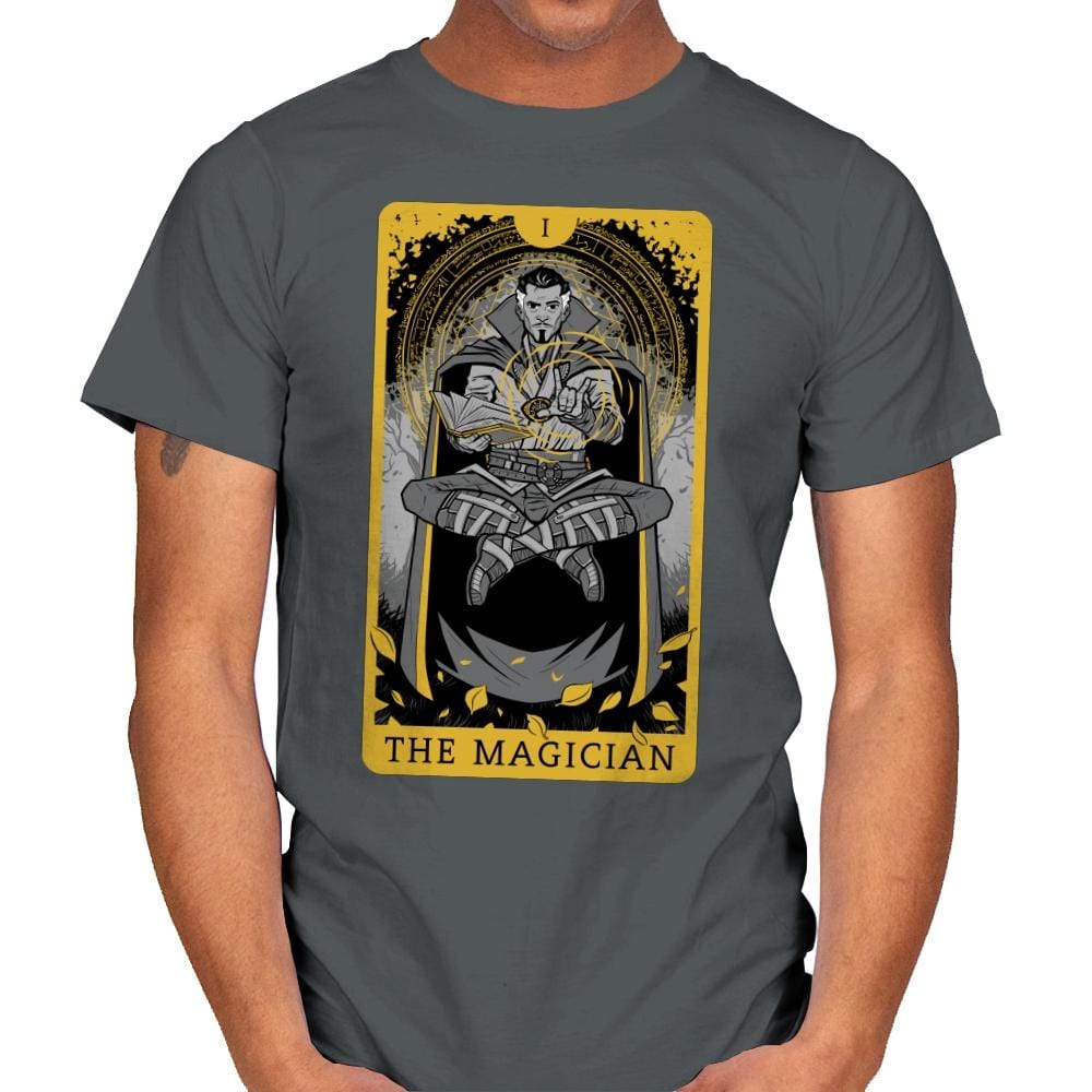 The Magician - Mens T-Shirts RIPT Apparel Small / Charcoal