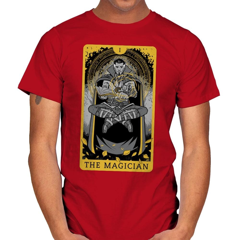 The Magician - Mens T-Shirts RIPT Apparel Small / Red