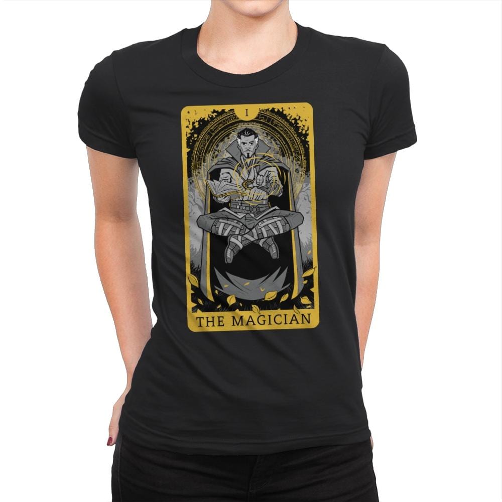 The Magician - Womens Premium T-Shirts RIPT Apparel Small / Black