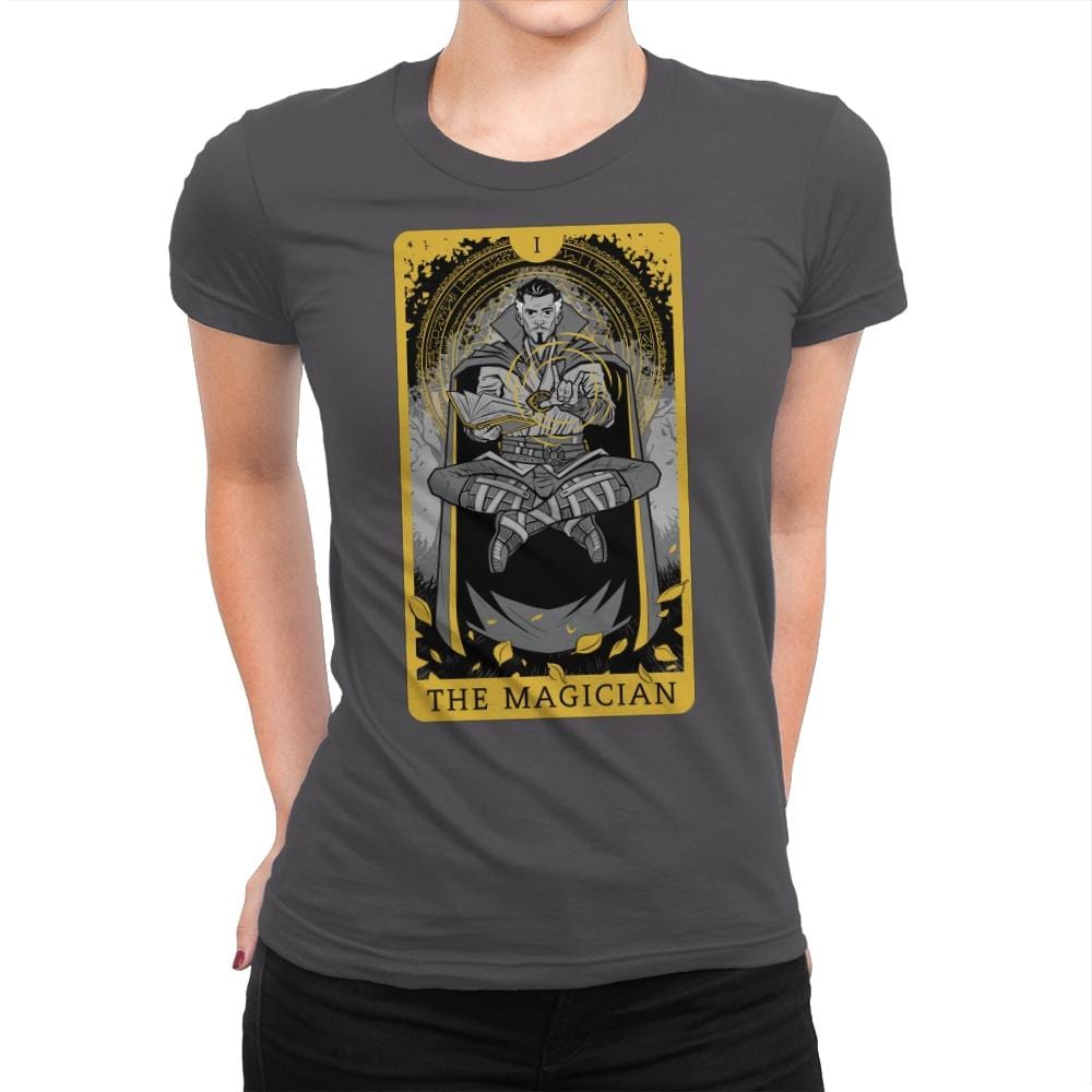 The Magician - Womens Premium T-Shirts RIPT Apparel Small / Heavy Metal